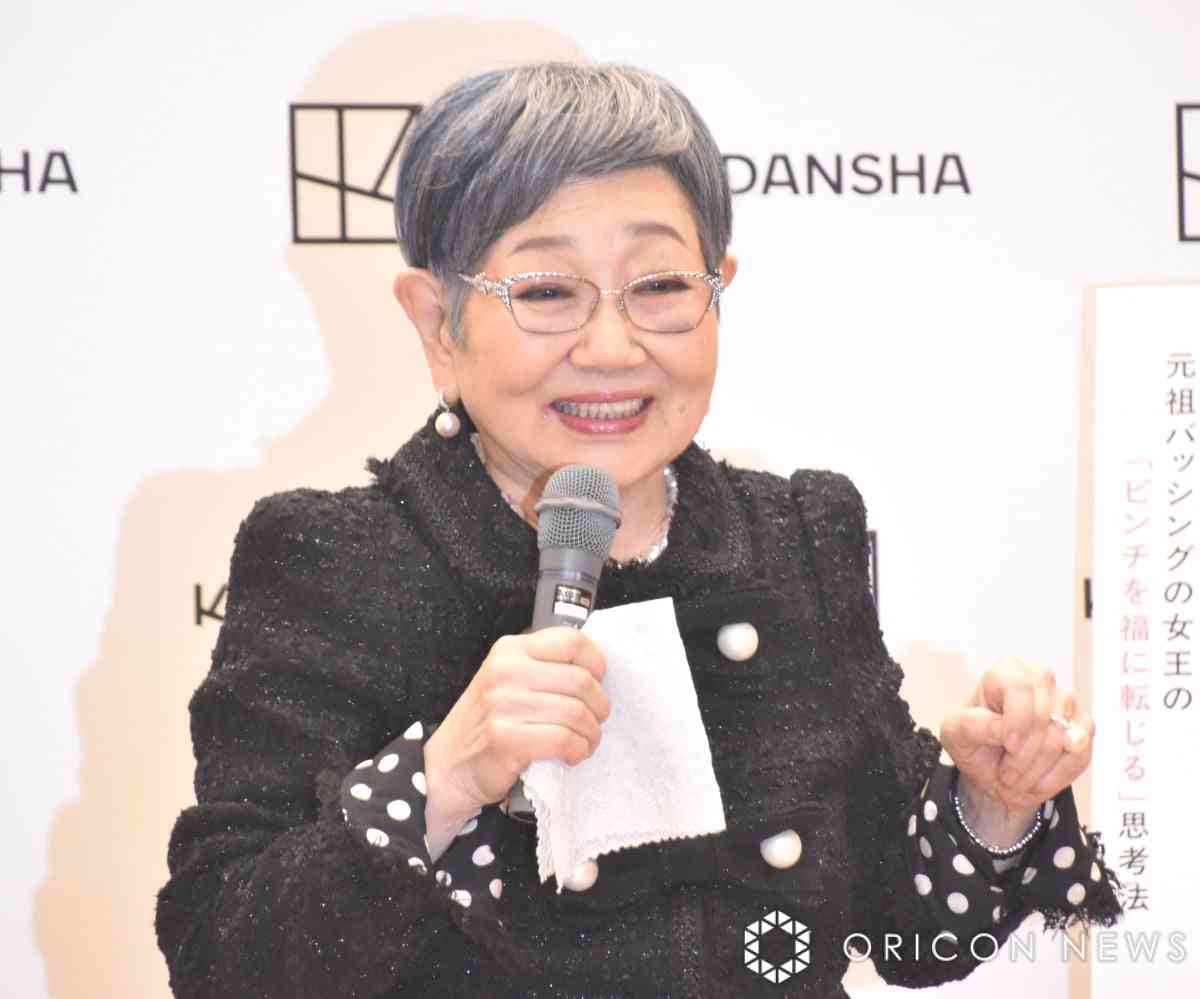 77歳・泉ピン子、書籍会見で“漫談”＆予定オーバーの大暴れ「最後の取材だと思っているでしょう？死なないわよ」　えなりにもチクリ  | オリコンニュース（ORICON NEWS）