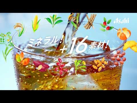 十六茶 CM 「16チャージ！素材編」 6秒 新垣結衣
