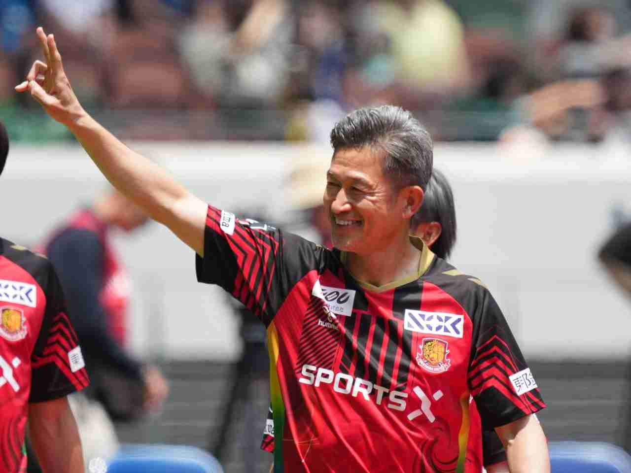 キングカズが4年ぶりに公式戦でゴール!! 59歳4か月29日で先発、後半7分に福島加入後初弾（ゲキサカ） - Yahoo!ニュース
