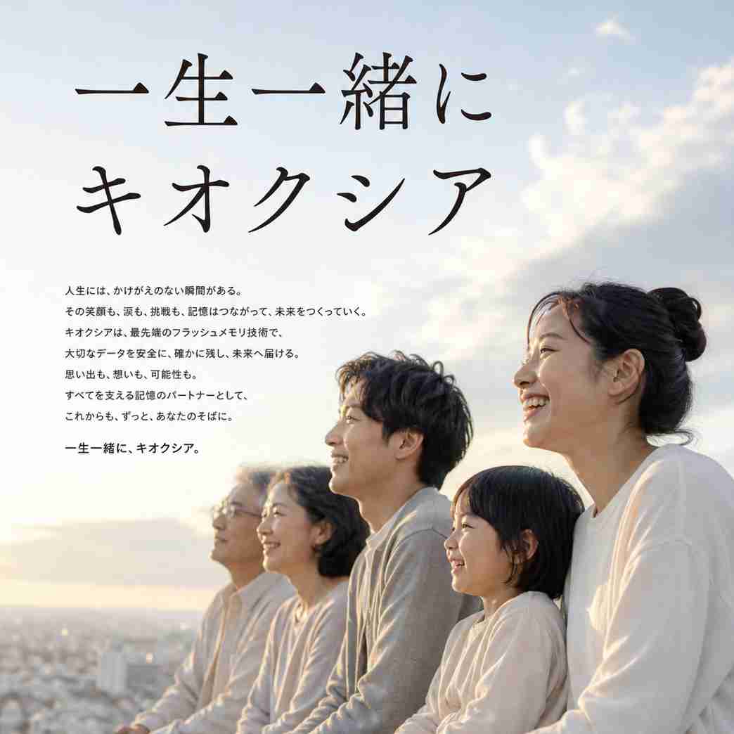 キオクシアHD株、最高値から1カ月弱で半値－時価総額30兆円消失