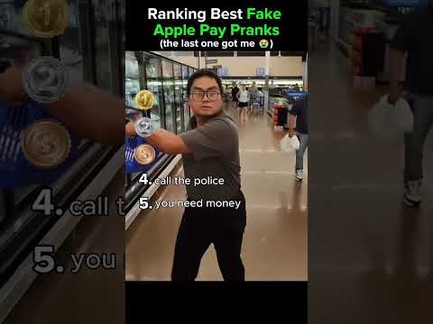 Ranking Best Fake Apple Pay Pranks #applepay