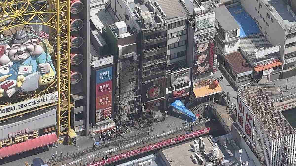 大阪・道頓堀ビル火災　死亡した消防隊員2人は「酸素欠乏による窒息死」　大阪府警が死因を発表　天井崩落し逃げ場失い酸素が足りなくなったか