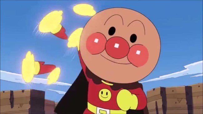 殴る真似する人