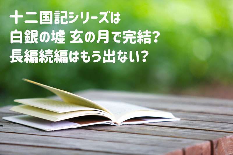 十二国記シリーズは白銀の墟 玄の月で完結？【続編長編はないのか】 | 腹ぺこクマが踊りだす