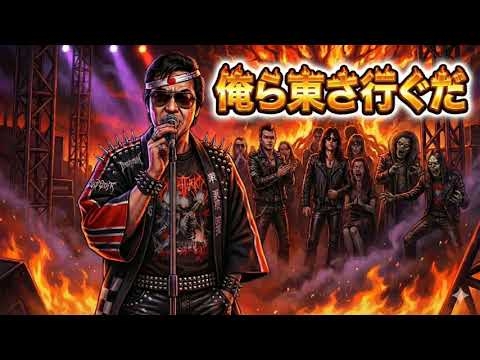 【㊗️12万再生】俺ら東京さ行ぐだ (Heavy Metal ver.) / 吉幾三 - Go To The East style | Dreamy J-POP