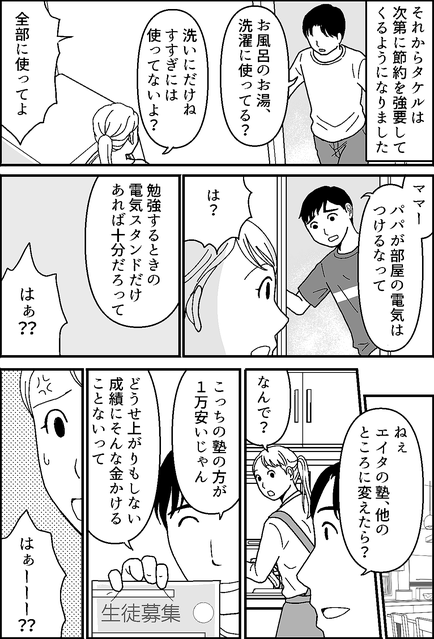 夫の節約意識はどの程度ですか?