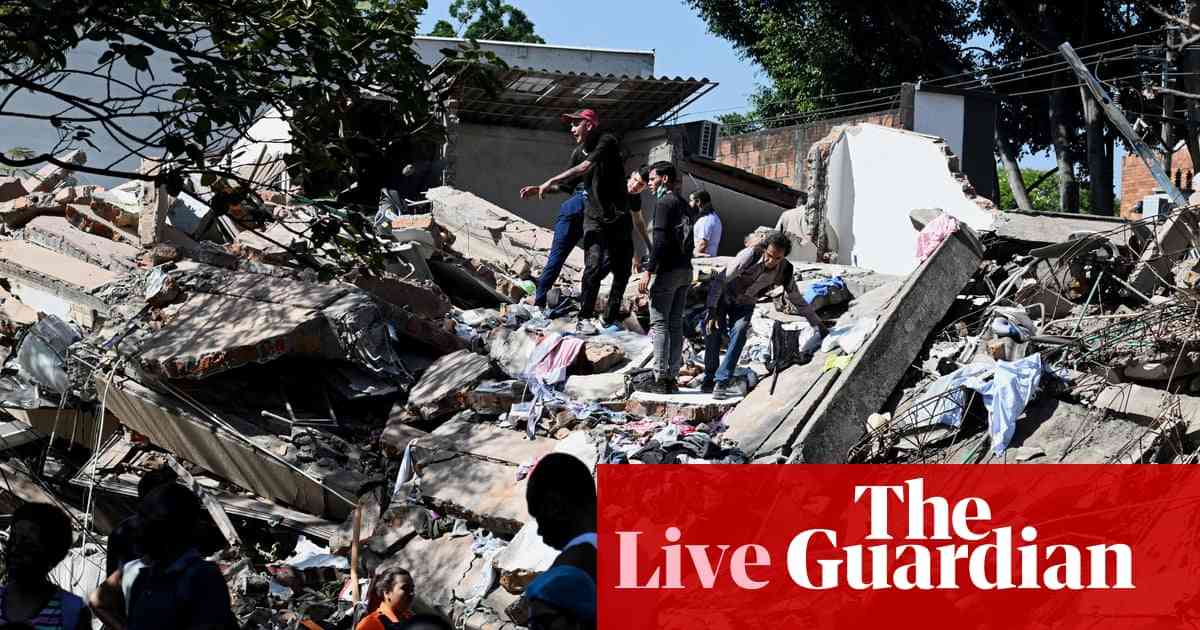Colombia earthquake live updates: more than 100 dead and buildings collapsed after 7.4-magnitude quake | Colombia | The Guardian