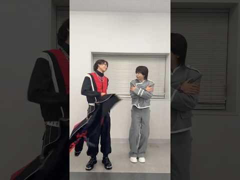 誰がやろうと言ったの?しかもたまたま赤い服だし? #EBiDAN #原因は自分にある #長野凌大 #ONENONLY #HAYATO
