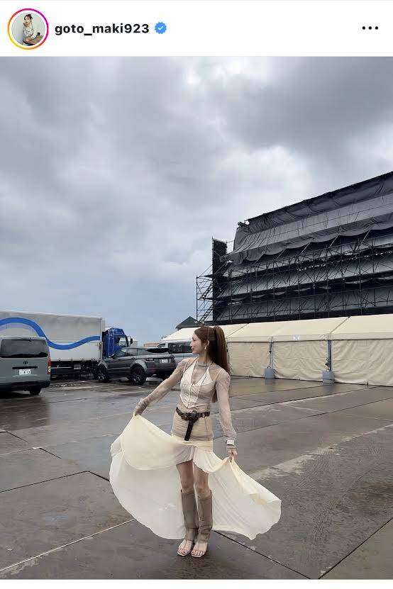 後藤真希、全身シースルー！透け感たっぷり衣装にくぎ付け「いつまでもアイドル」「ほれてまうやろ～っ！」「破壊力レベチ」