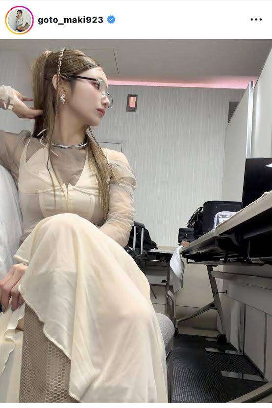 後藤真希、全身シースルー！透け感たっぷり衣装にくぎ付け「いつまでもアイドル」「ほれてまうやろ～っ！」「破壊力レベチ」