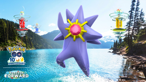 【ポケモンGO】「ウルトラアンロック：スターミーのスーパーメガレイド・デイ」の無料タイムチャレンジの内容が確認されています