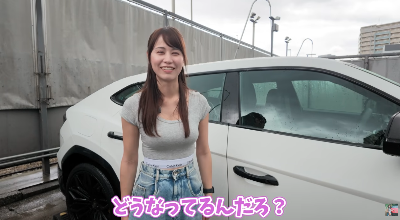 「これ下着じゃないです！」洗車時の服装でプチ炎上…車系YouTuber・あま猫が批判を一蹴