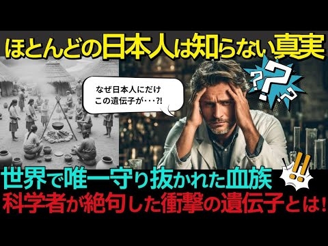 最新科学が証明！「日本人はアジア人ではなかった？」中東と日本にしか存在しない「YAP遺伝子」の謎…1万年の平和を繋いだ先祖たちの執念に世界が驚愕！