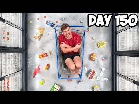 食料品店で生き延びるには毎日1万ドルが必要 Mrbeast