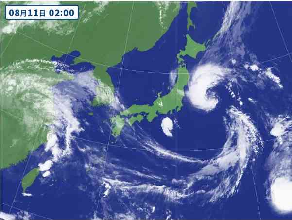 台風15号は11日に東北南部～関東に接近・上陸のおそれ　お盆休みの交通にも影響