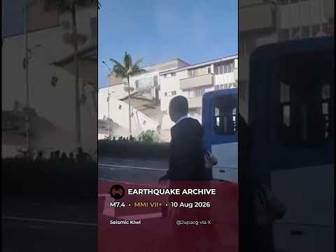 Building Collapses During M7.4 Colombia Earthquake ??