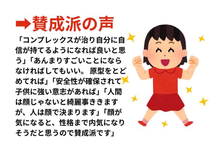「ブスだといじめに」「整形で幸せになるなら」「したら縁を切る」…“わが子の整形”に賛否両論 専門家が教える「大正解の対応」とは?