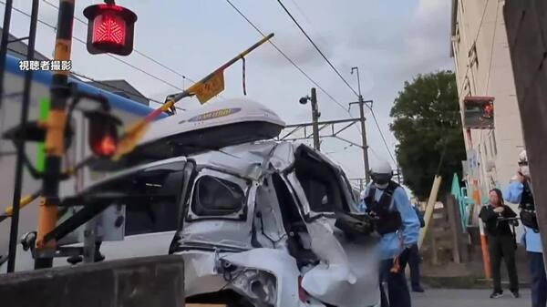 「JAF職員踏切殺人未遂事件」直前に何が？連なるように走る2台の車がカメラに　なぜ殺人未遂容疑で立件？「悪質性と執拗性を問題視か」｜FNNプライムオンライン