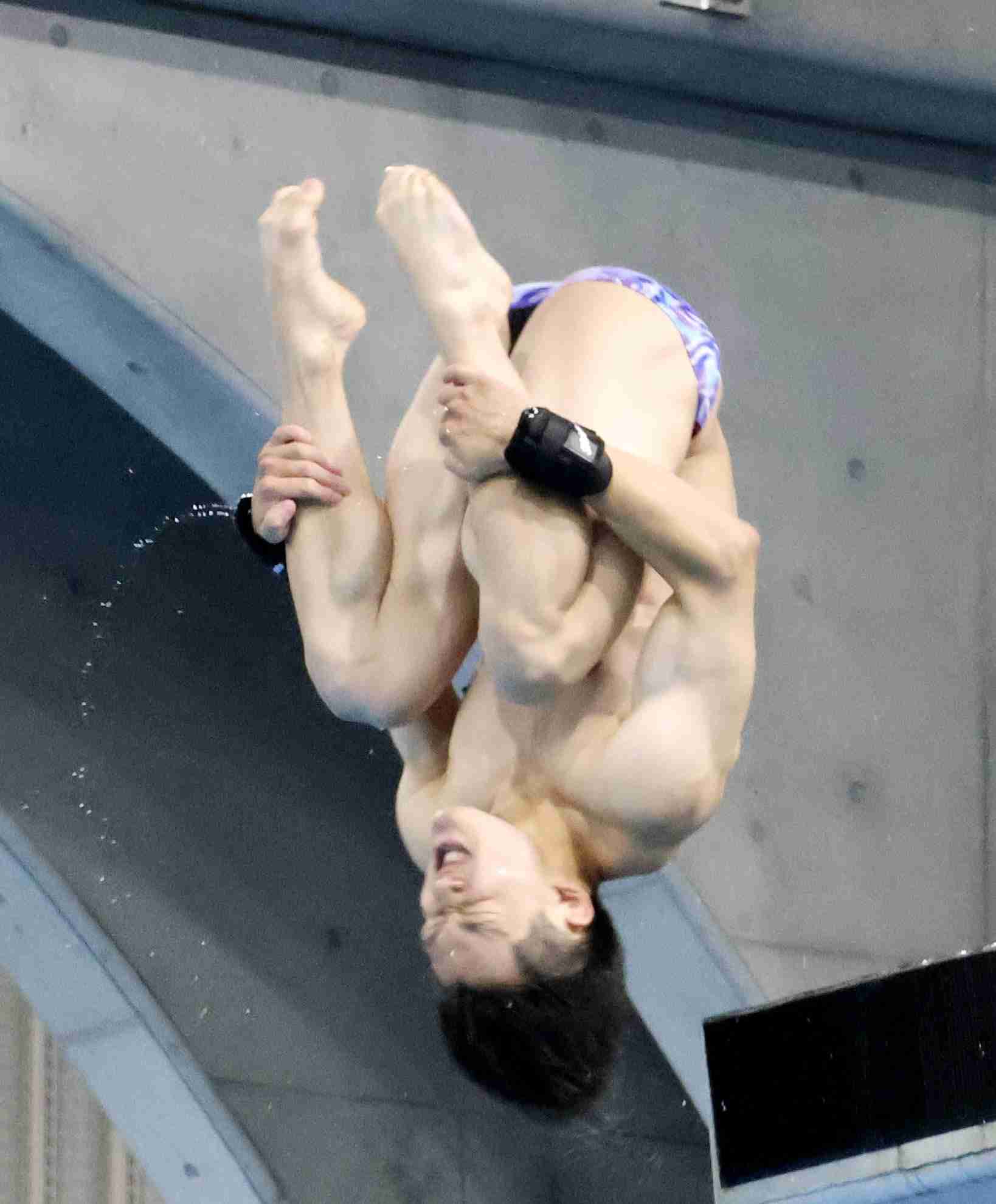 玉井陸斗「金メダルを目指す」　飛び込み、アジア大会へ合宿（共同通信） - Yahoo!ニュース