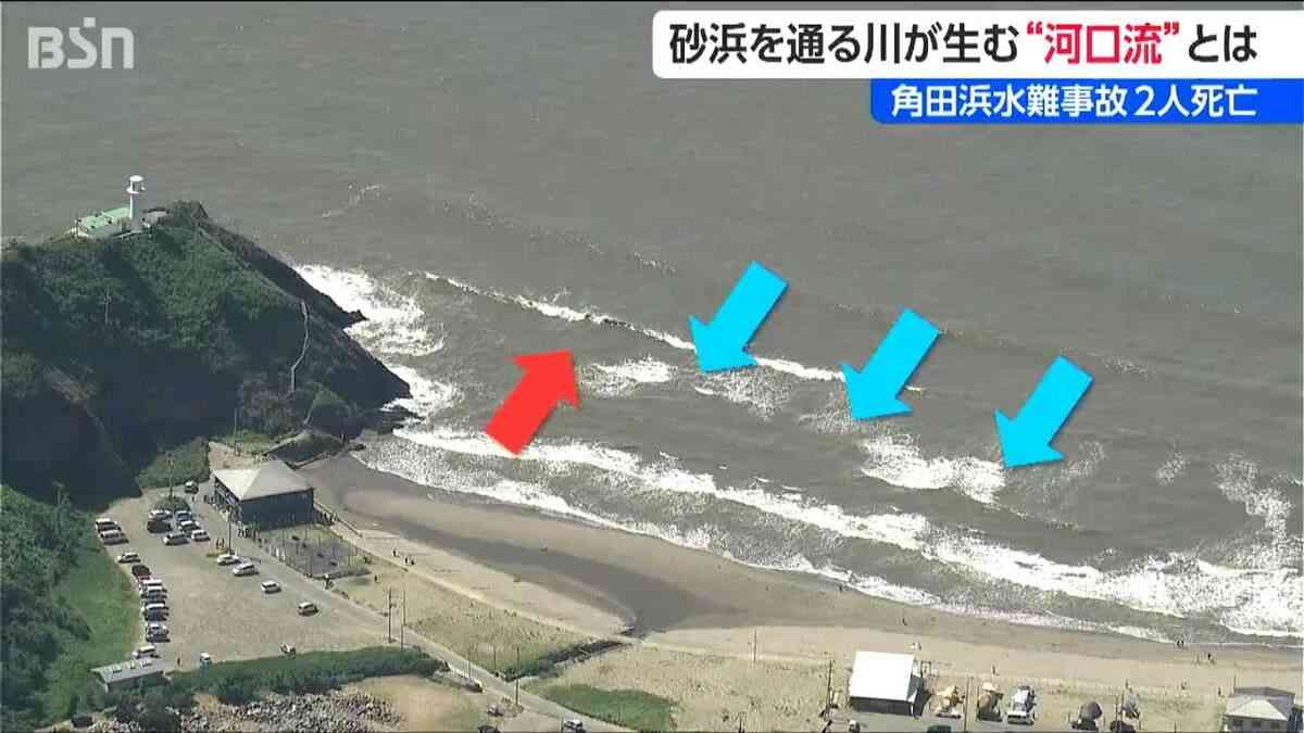 きょうだい2人が亡くなった水難事故　原因は“離岸流ではない沖への流れ”か　専門家が指摘する“河口流”　新潟市西蒲区 | 新潟のニュース・天気｜BSN NEWS｜BSN新潟放送