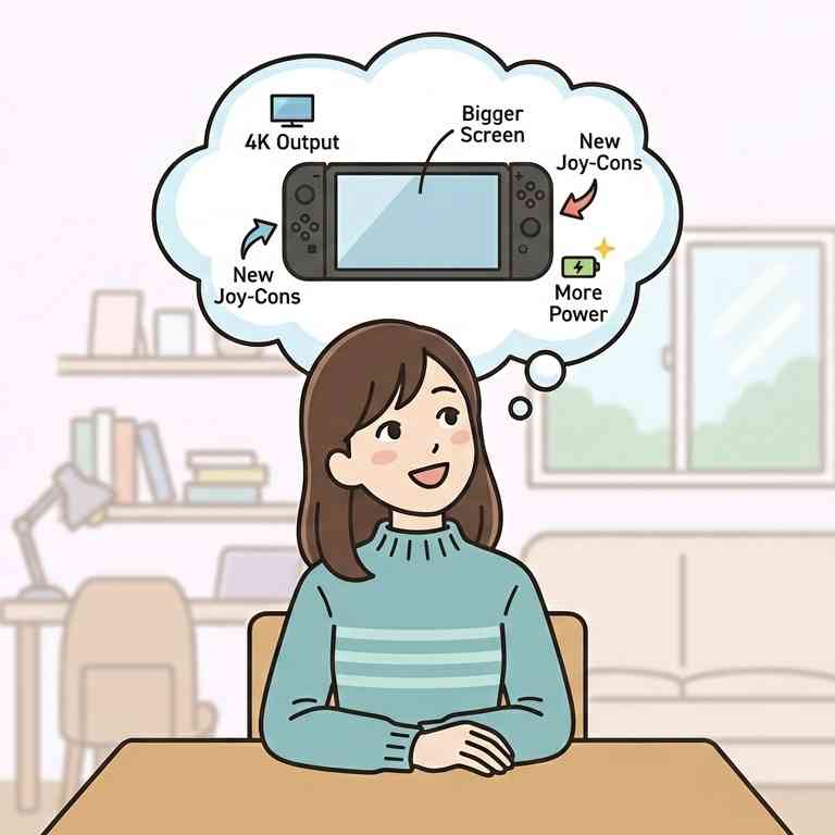 新型Switch2、どんなのがいい?