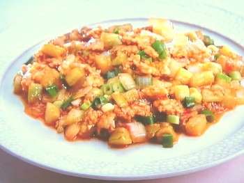 【上沼恵美子のおしゃべりクッキングのレシピ】豚ミンチとナスの炒めもの ・上沼恵美子・宮崎耕一・藤岡弘、 | おさらいキッチン
