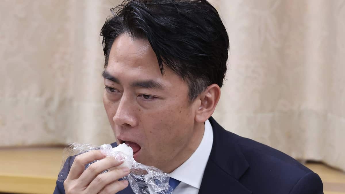 【甘口辛口】小泉農相、冷たいおにぎり試食「おいしかった」令和のコメ争奪戦！備蓄米に行列ができる店も  - サンスポ