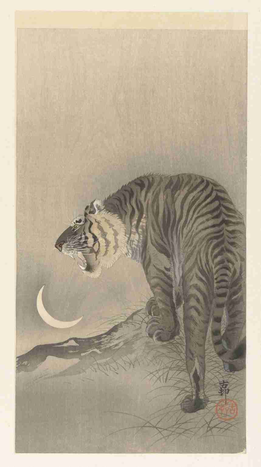 絵画の動物を貼るトピ
