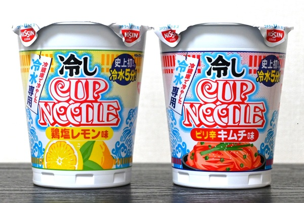 日清食品HDの「冷しカップヌードル」好調、1－2カ月分が1週間で完売