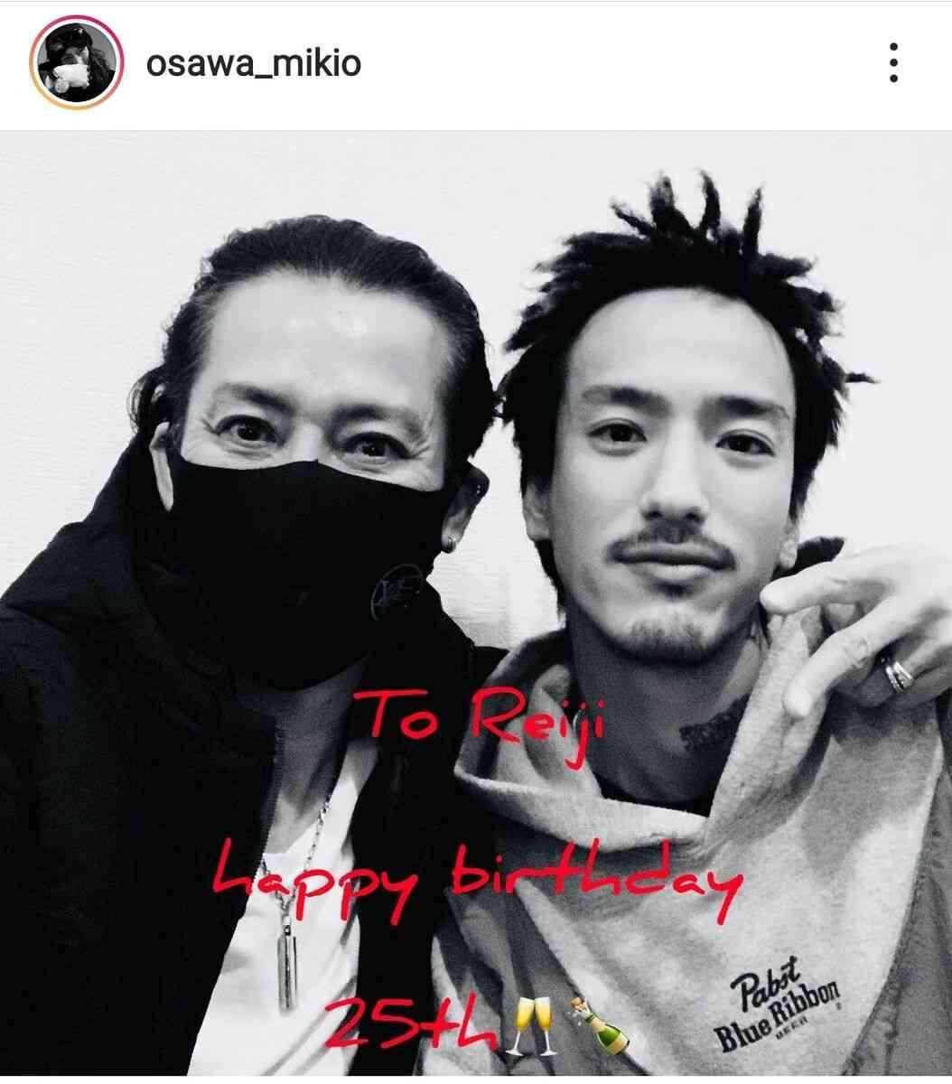 大沢樹生、喜多嶋舞さんとの長男が25歳誕生日で2ショット公開…昨年渡米し写真家の道へ「全力応援」