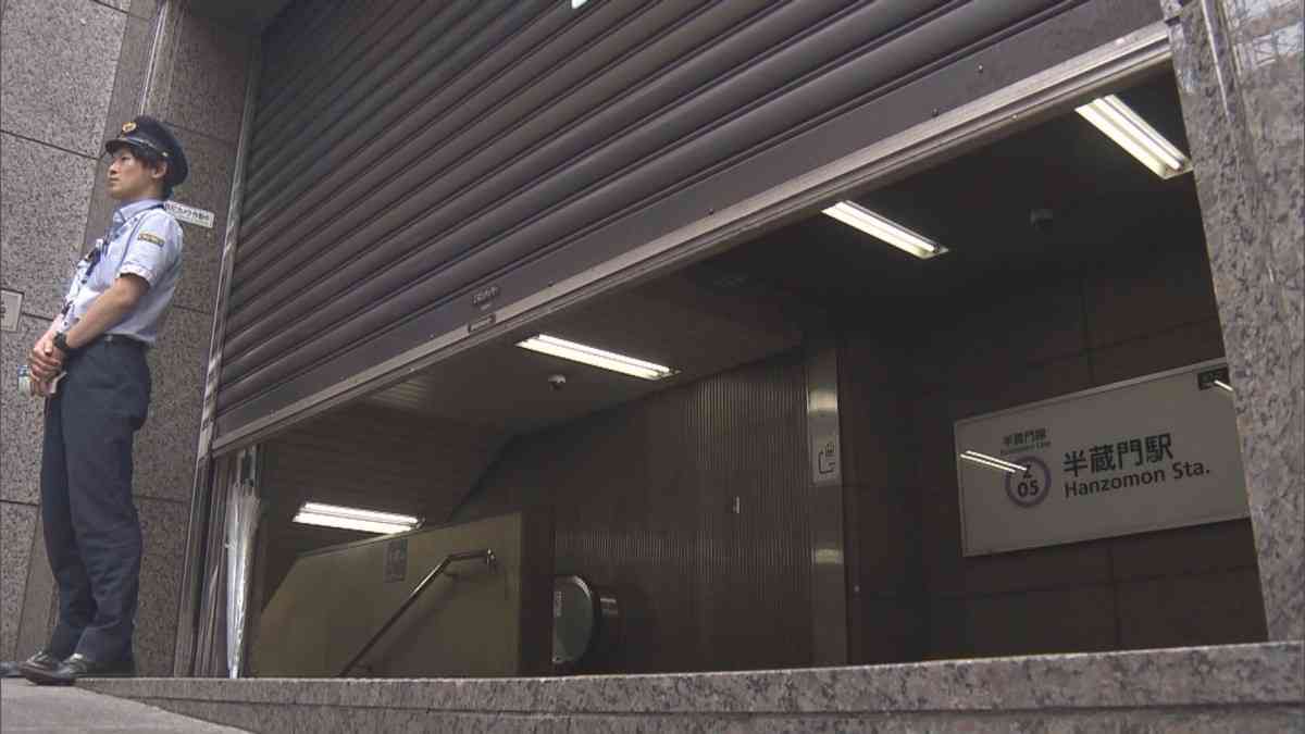 【速報】東京メトロ半蔵門線が再開　アスベスト含む素材が見つかり一時運転見合わせ