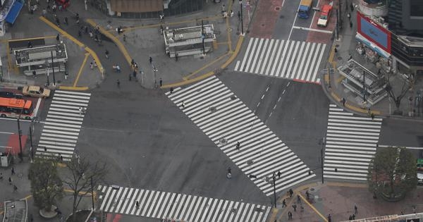 都内で外出自粛　銀座の街も渋谷の交差点もガラン  ［写真特集2/37］ | 毎日新聞