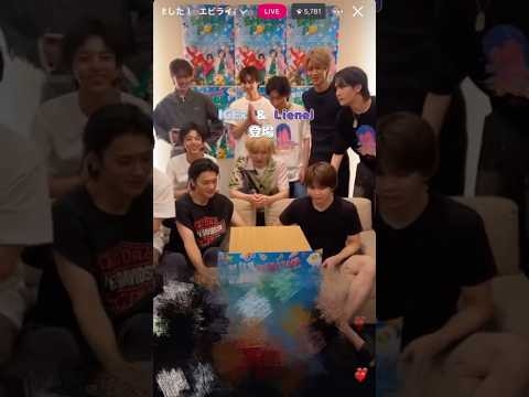 【エビライお疲れ様】M!LKのインスタライブ にEBiDANメンバーが大集合!! #ebidan #超特急 #milk #スパドラ #原因は自分にある #icex #lienel