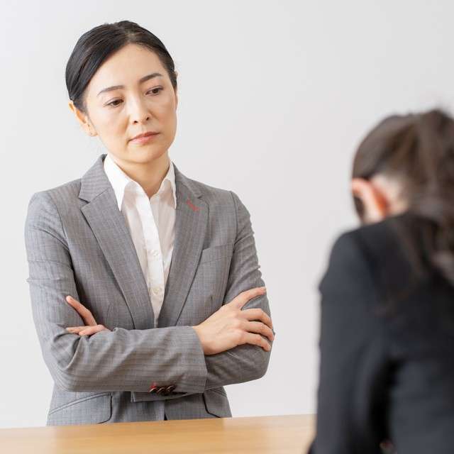 お局に言われた言葉にプラス
