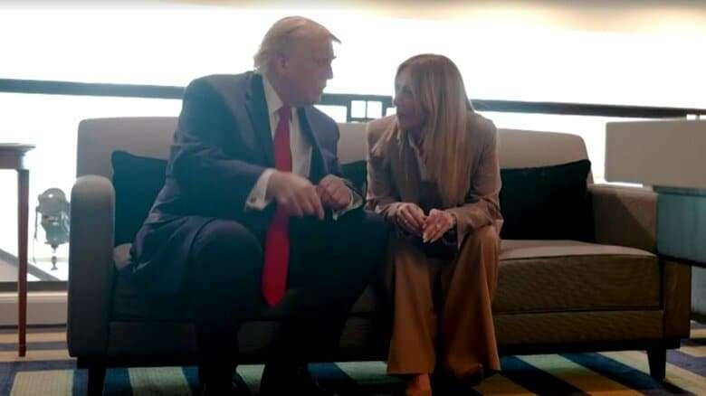 トランプ氏発言をメローニ首相が「でっちあげ」と批判　イタリア外相の訪米が中止に