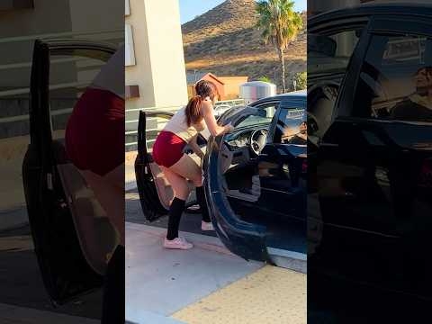 Girl Freaks Out After Alleged Hit-and-Run