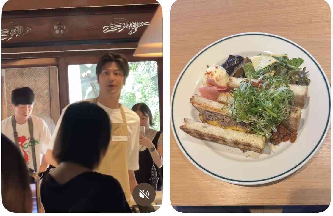 速水もこみち、「ミートサンド3000円」京都のレストランの神対応動画が530万再生!42歳の勝負に妻の支えも