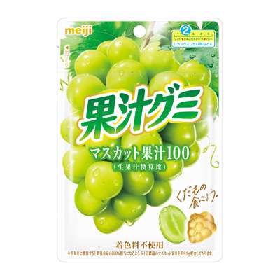 酸っぱくないグミ