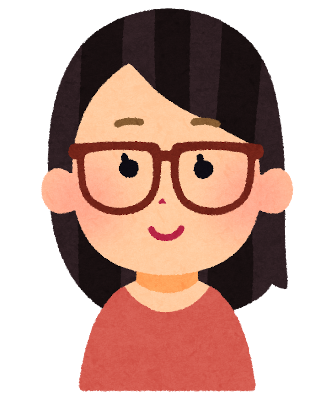 近視が強くて老眼の人