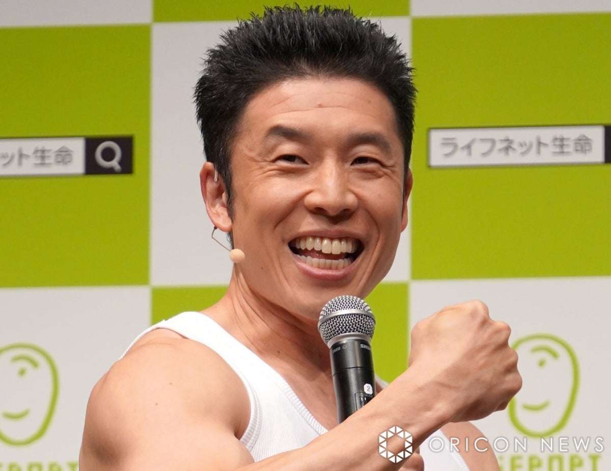 なかやまきんに君＆庄司智春“筋肉芸人”に藤本美貴が挟まれる「筋肉とミキティーと筋肉」「とんでもない目の保養」「お二人とも素晴らしい身体」  | オリコンニュース（ORICON NEWS）