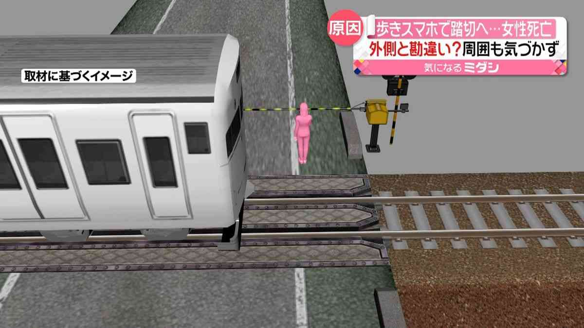 電車にはねられ女性死亡“歩きスマホ”で…（2021年7月14日掲載）｜日テレNEWS NNN