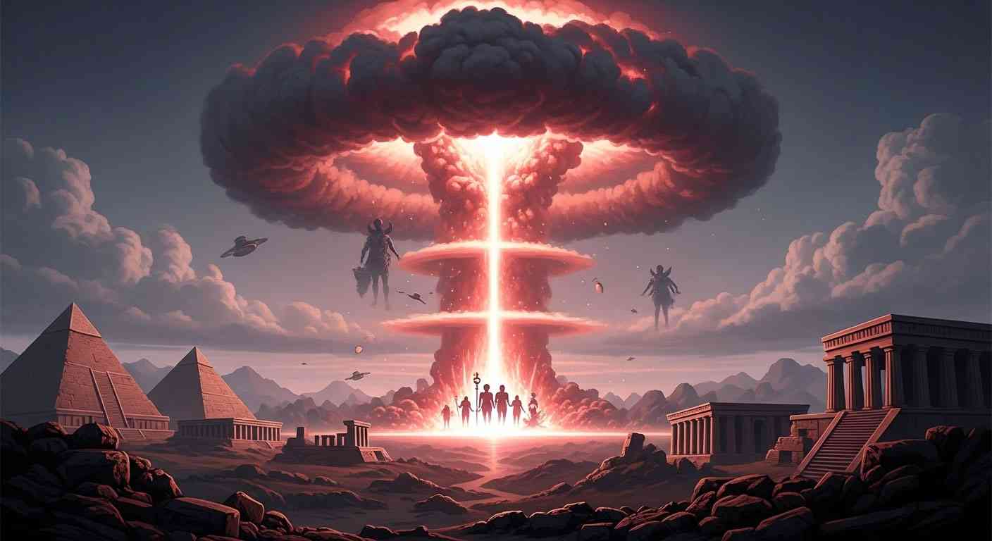 古代核戦争の痕跡とは？神話が語る「大いなる破壊」の真実を考察