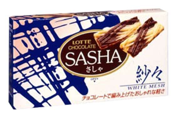 懐かしいパッケージを貼るトピ
