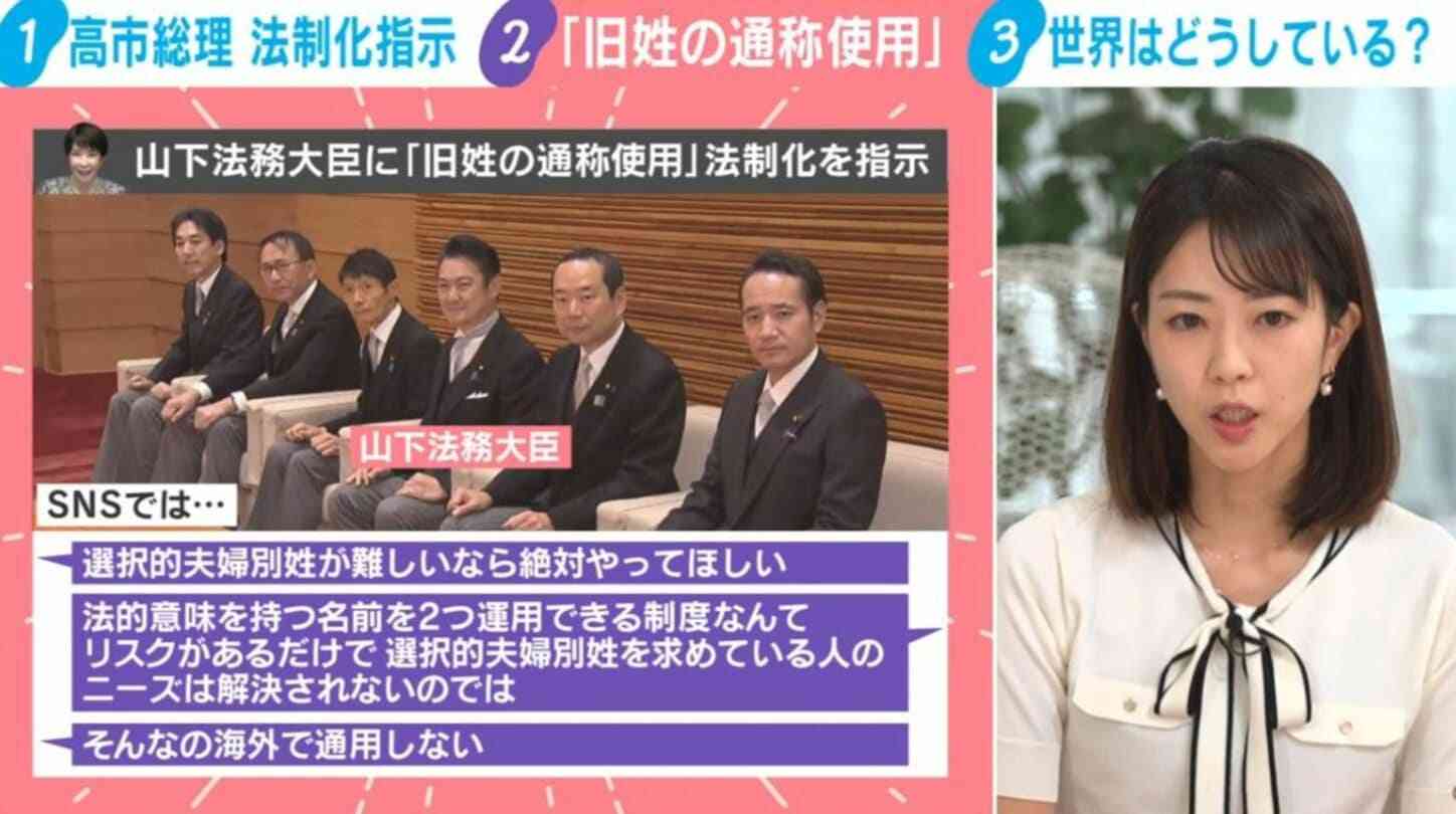 「海外では通用しない」「絶対やってほしい」第二次高市改造内閣が目指す“旧姓の通称使用法制化”にSNS賛否両論…「選択的夫婦別姓とは別モノ」慶大教授が指摘する “行政コストのリスク”