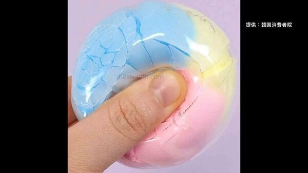 韓国で人気の“スクイーズ”から有害物質　使用禁止の防腐剤を9種類で検出　可塑剤は基準値6.6倍も｜FNNプライムオンライン