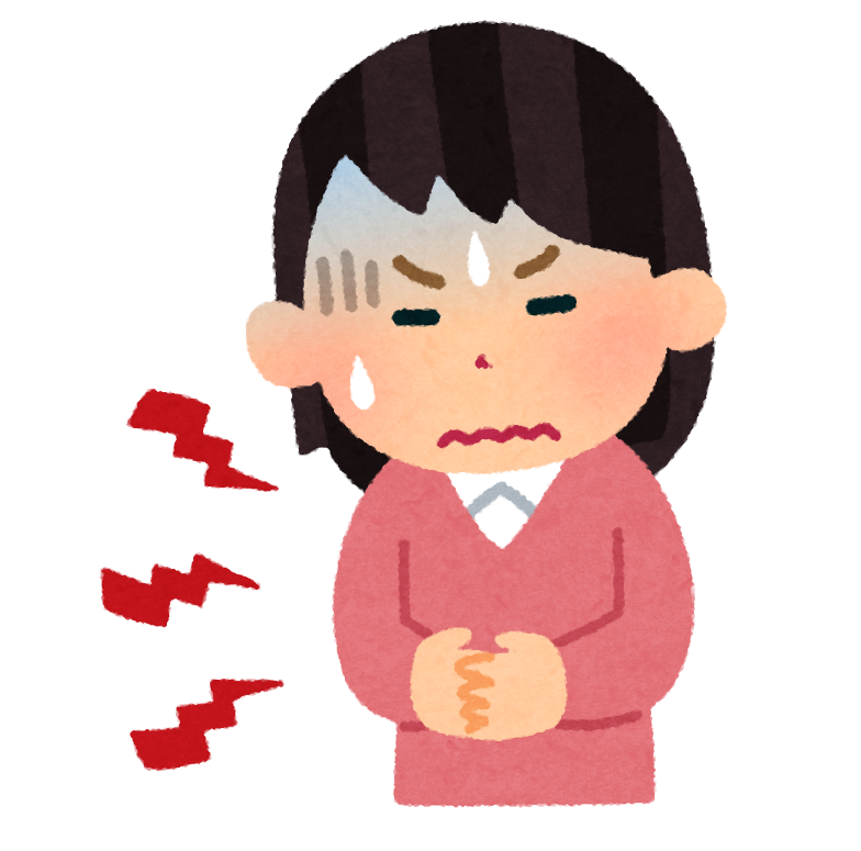最近何でお腹を壊しましたか？