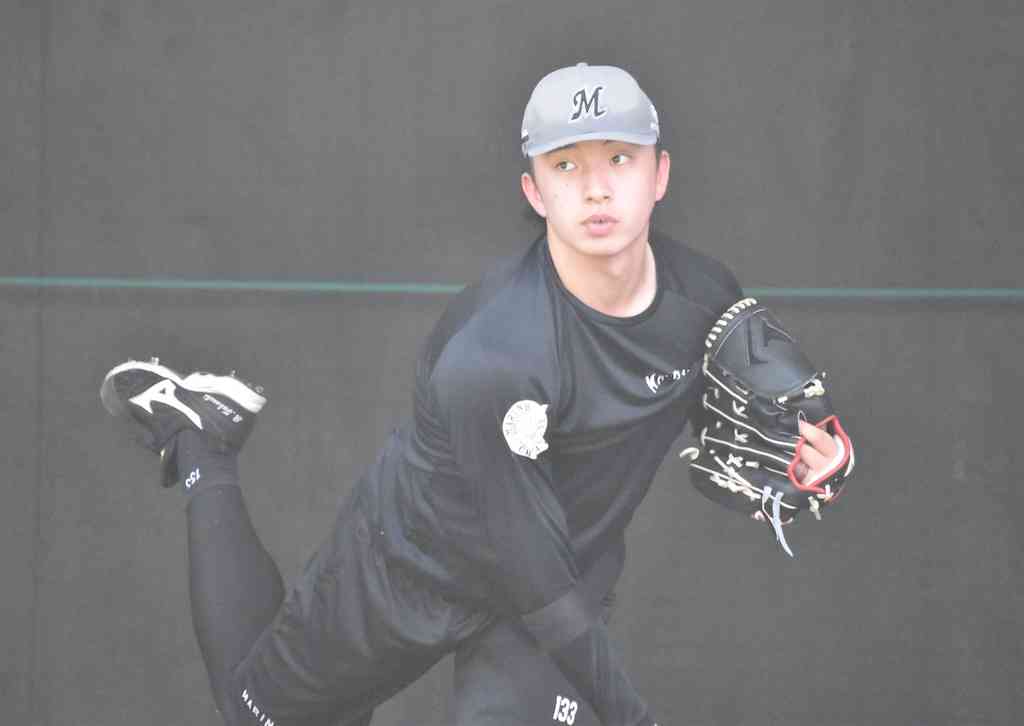 ロッテ・武内涼太、カットボールに「信頼を持っています」も…最速158キロのストレートを「前面に出していきたい」 – BASEBALL KING