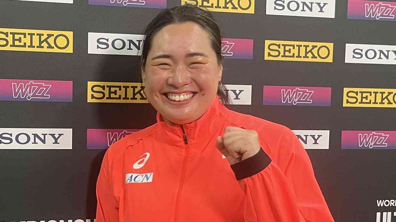 北口榛花が日本新記録68m92で優勝「信じてやってきたことは間違ってなかった」自身の記録を３年ぶりに1m54更新【アルティメット世界陸上】