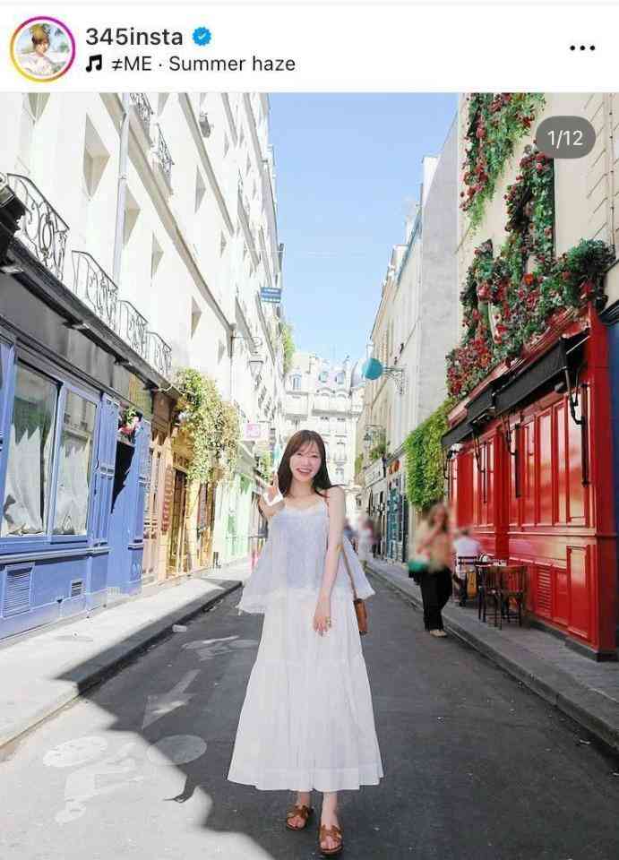 指原莉乃 エルメスづくしでパリ堪能 バーキンからサンダルまで「また可愛くなってる!」「綺麗すぎる」ファンも驚き