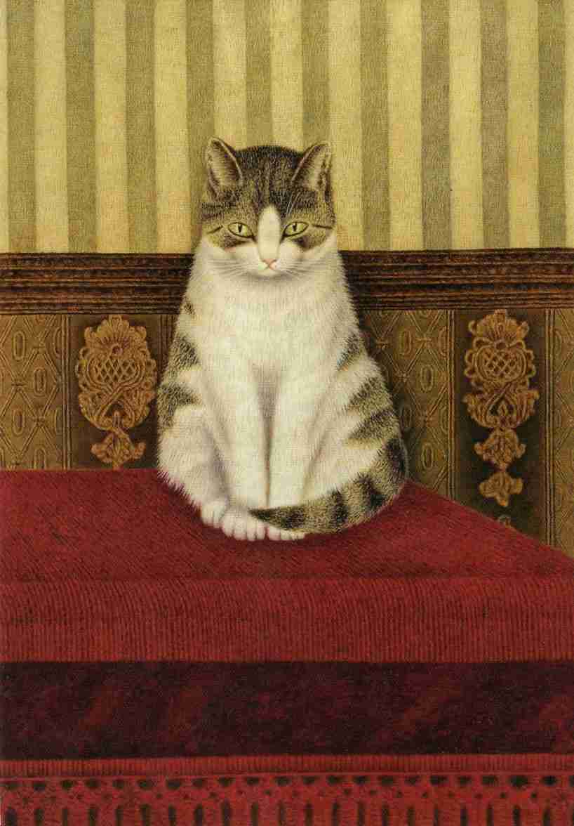 今日の状況を絵画で報告するトピ